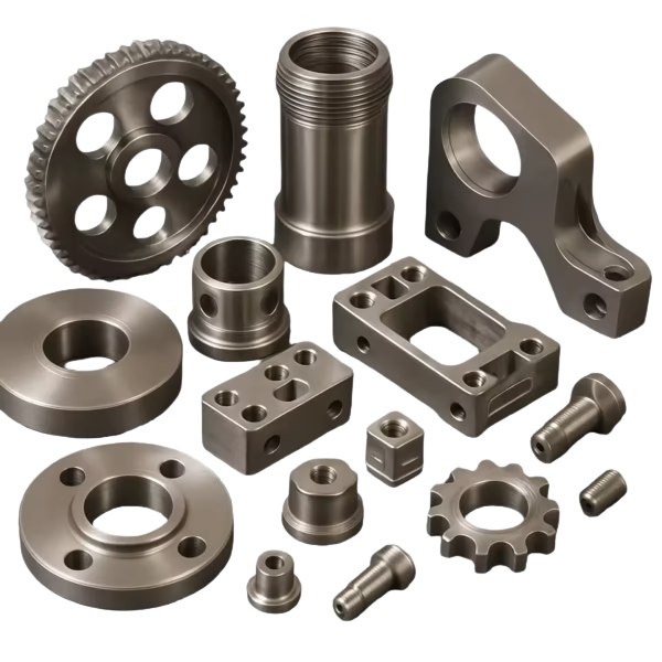 CNC machining of stainless steel parts at Krsnaye Industrial