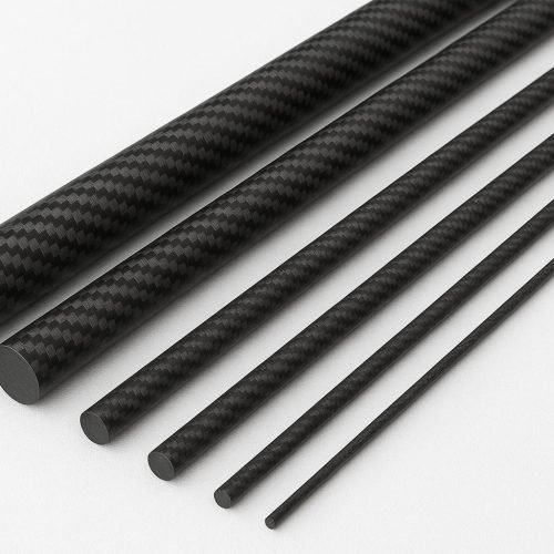 carbon fiber rods, custom carbon fiber parts, carbon fiber cnc parts